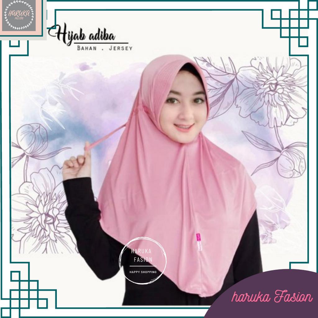 Hijab Jilbab Instan Syari Wanita Cantik Hijab Kerudung Instant Murah Terbaru Hijab Adibah
