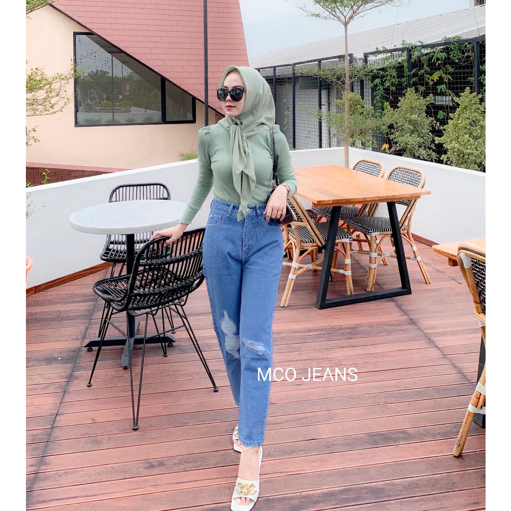 OOTD SZ 27-34 Boyfriend Jeans Aminah Premium