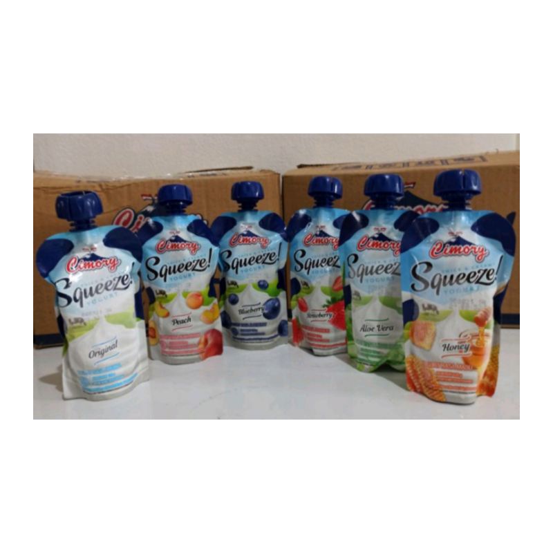 

1 DUS CIMORY SQUEEZE YOGURT 120gr 1 KARTON ISI24