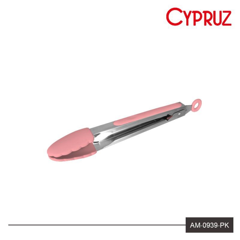 CYPRUZ Capitan Kue Silikon Pink Penjepit Makanan AM-0939-PK