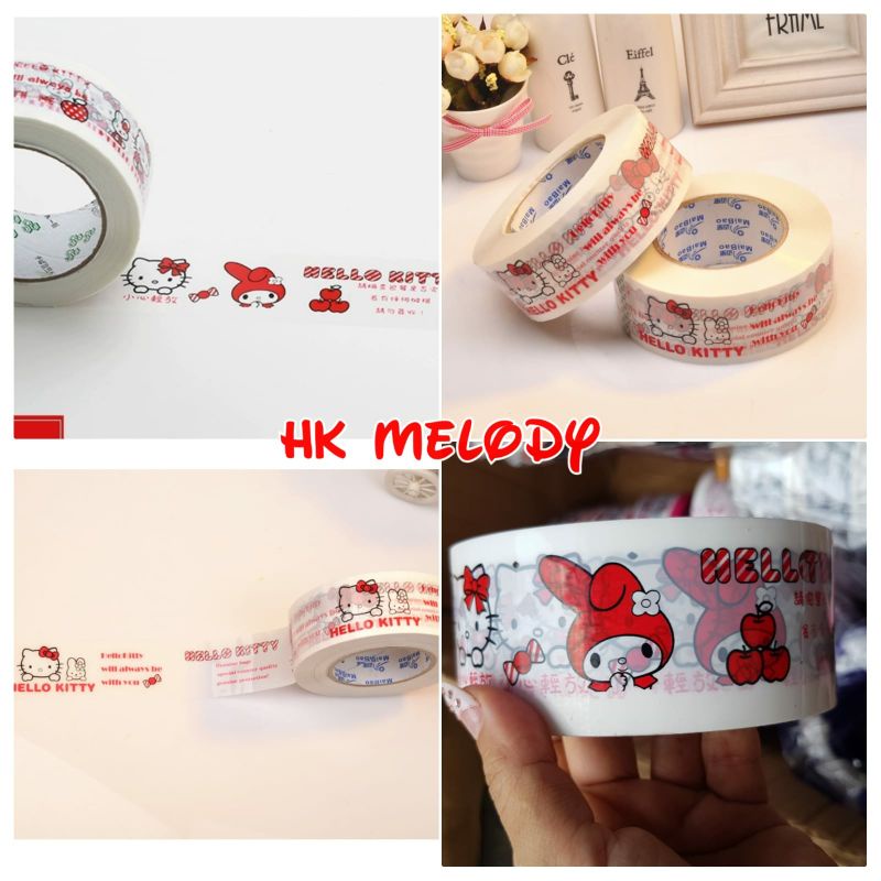 

Lakban motif hello kitty, my melody, cinnamoroll dan pompompurin 100 m