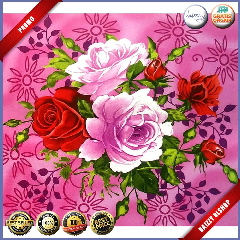 Selimut Internal ukuran 200 x 230 motif Flower BMSA450