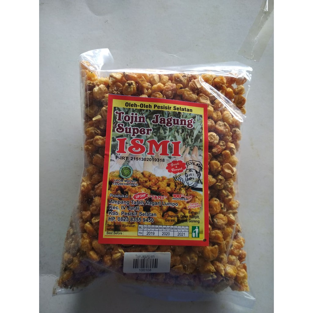 

Tojin Jagung Super ISMI 250 gram