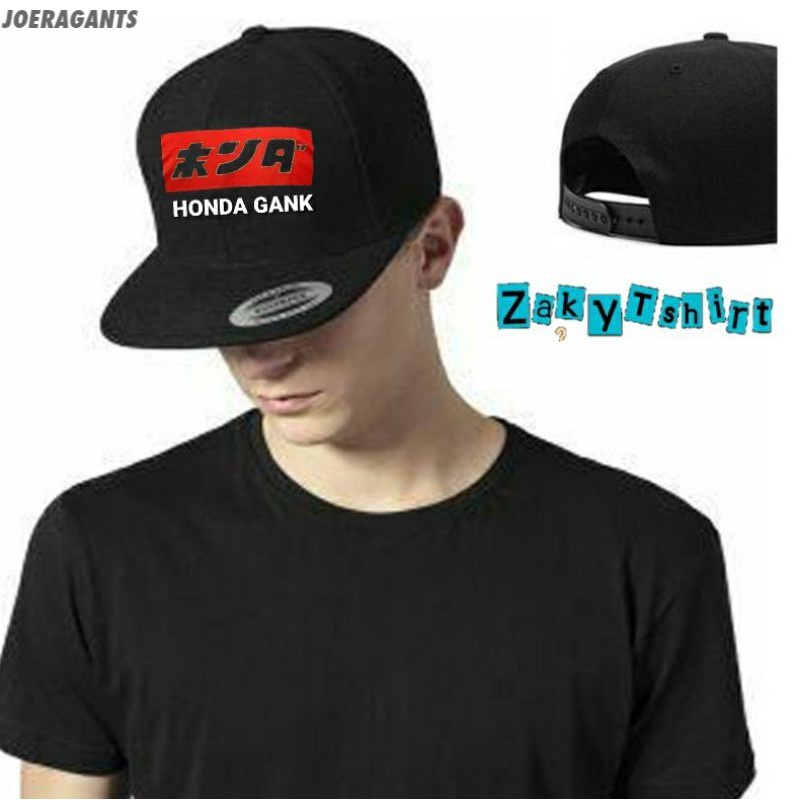 Topi SnapBack HONDA GANK joeragants