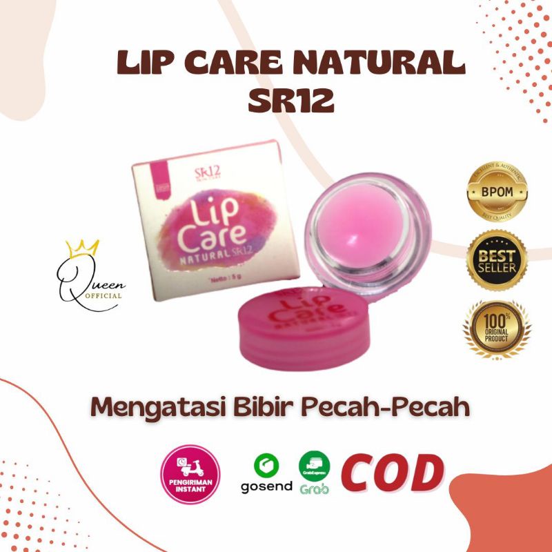 LIP CARE SR12 / PEMERAH BIBIR PERMANEN / LIP BALM / PELEMBAB BIBIR / PENCERAH BIBIR HITAM / LIP CARE BERKUALITAS / LIPCARE SR12 / PERAWATAN BIBIR / LIP CARE ORIGINAL / LIP CARE BPOM