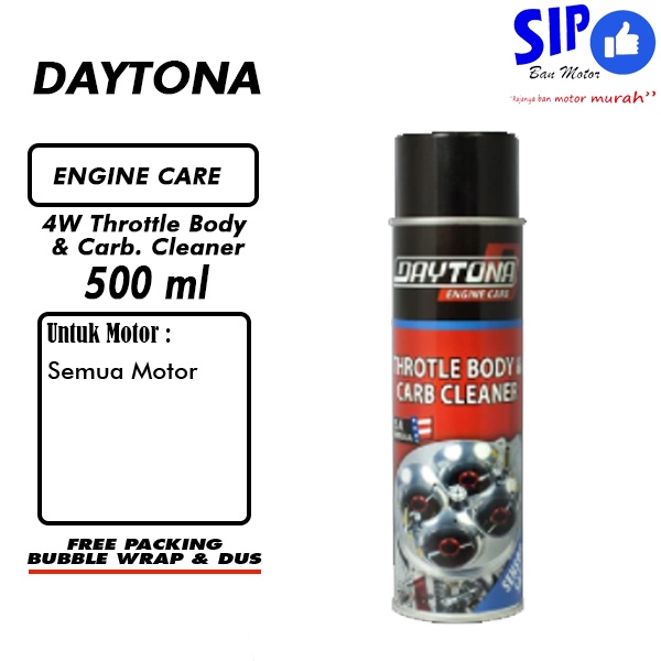 Daytona Mobil 4W Throttle Body &amp; Carb Cleaner 500 ml