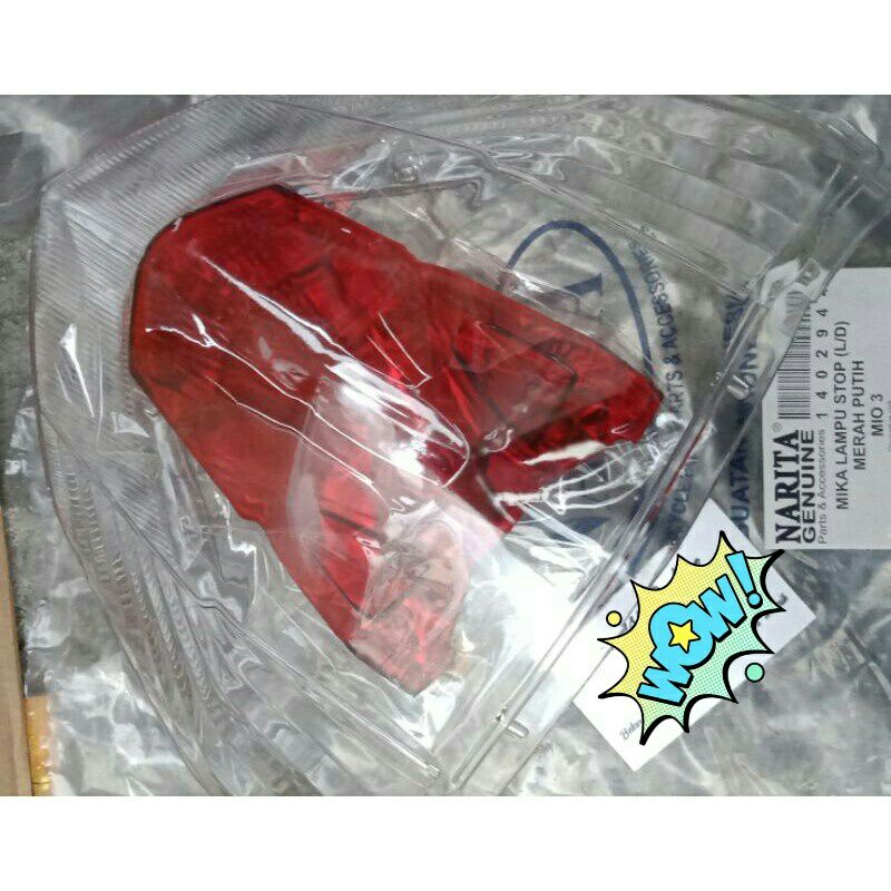 Kaca mika lampu stop belakang mio m3 mio z