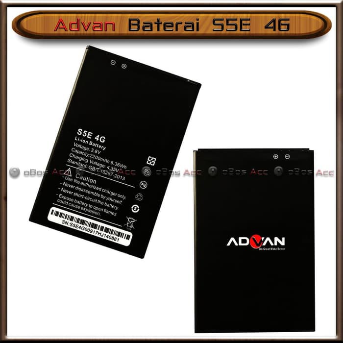 Baterai Original - Aksesoris Handphone - Baterai Baterai Advan S5E 4G S 5 E Original Batre Batrai Hp