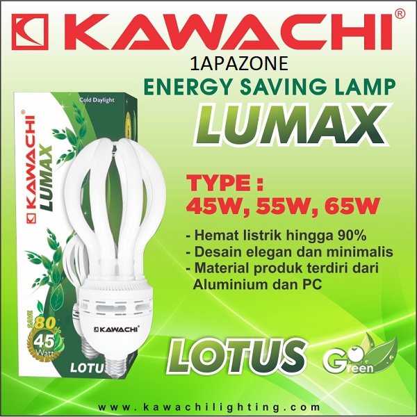 Plc Lumax Lotus 55WATT (Energy Saving Lamp) KAWACHI
