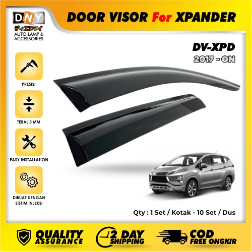 Talang Air / Door Visor DNY For Xpander Injection High Quality