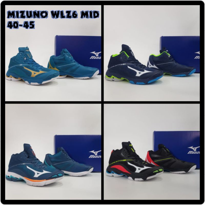 SEPATU MIZUNO WLZ MID VIETNAM//SEPATU MIZUNO VIRAL//SEPATU  BADMINTON TERBAIK