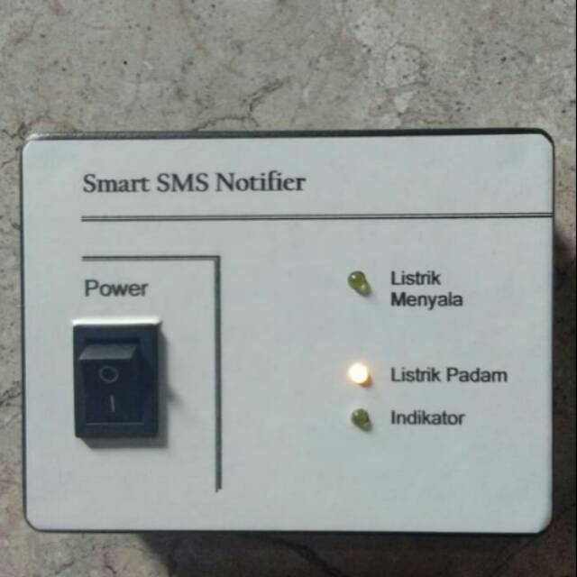 Alarm Listrik Mati SMS - POWER FAILURE