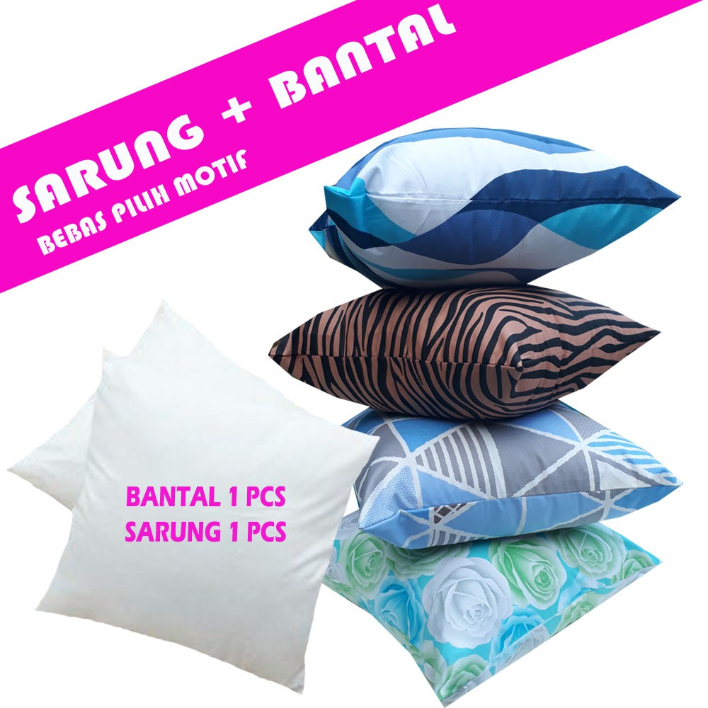 PAS ONLINE - SARUNG + BANTAL SOFA 40X40 CM