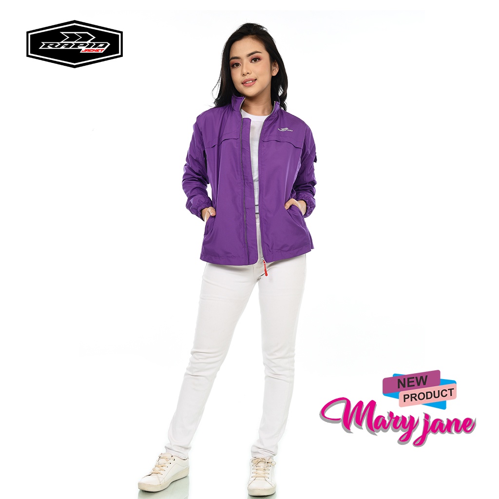 Jaket motor cewek harian keren  anti air jacket cewe RAPID MARYJANE-1