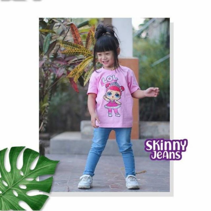 CELANA JEANS ANAK SKINNY 1-6 TAHUN