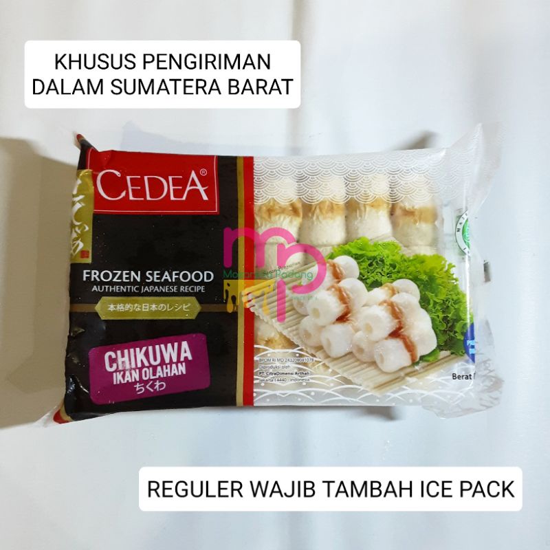 

Cedea Chikuwa mini 500gr (KHUSUS SUMBAR, REGULER WAJIB TAMBAH ICE PACK)