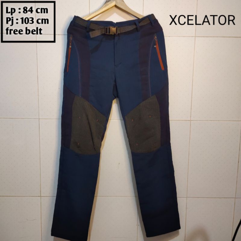 XCELATOR preloved branded celana pria wanita cewek cowok thrift pl bekas second