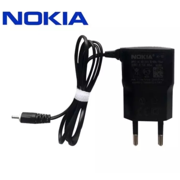 Charger HP Nokia Lubang Kecil  Travel Charger Nokia Ujung Kecil Packing Press