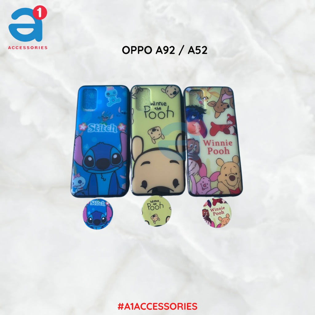 Softcase Motif Oppo A92 A52 Soft Case Oppo A92 A52 Motif Cowok/Cewek Motif Sesame Street Casing a92 