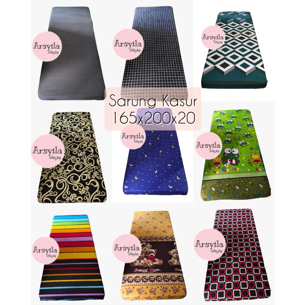 Sarung kasur 165x200x20