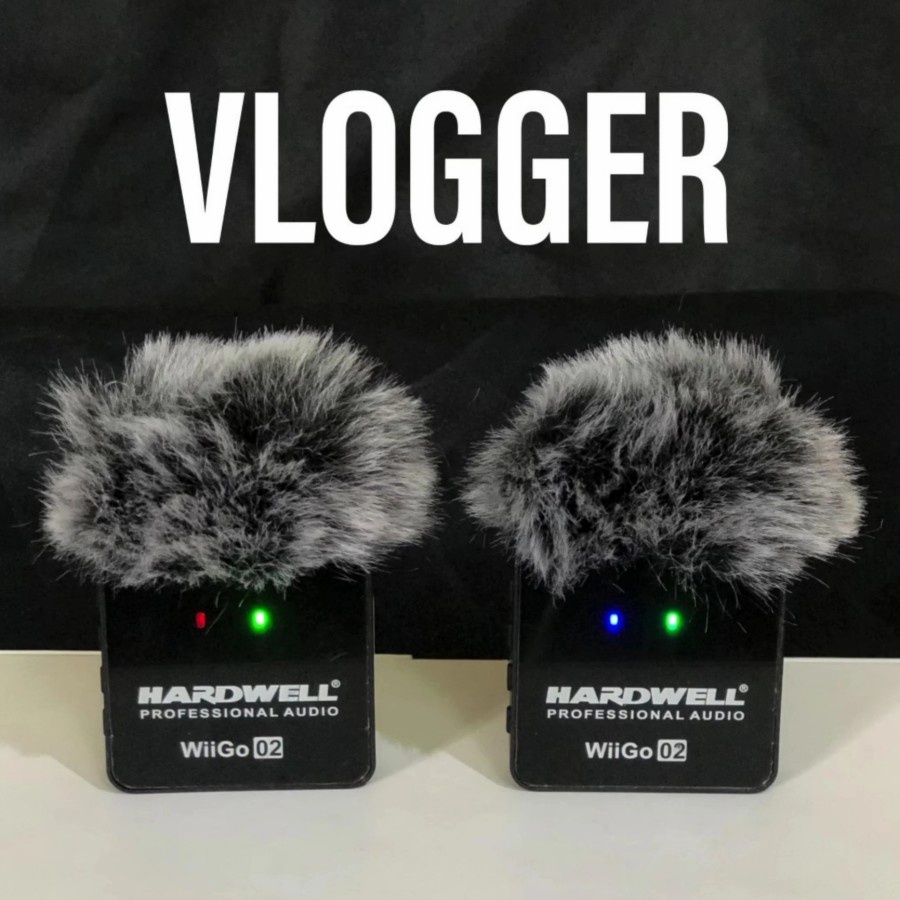 Mic Wireless Hardwell WIGO 2 WIGO2 Vlog Mic Vlogger Mic Youtubers