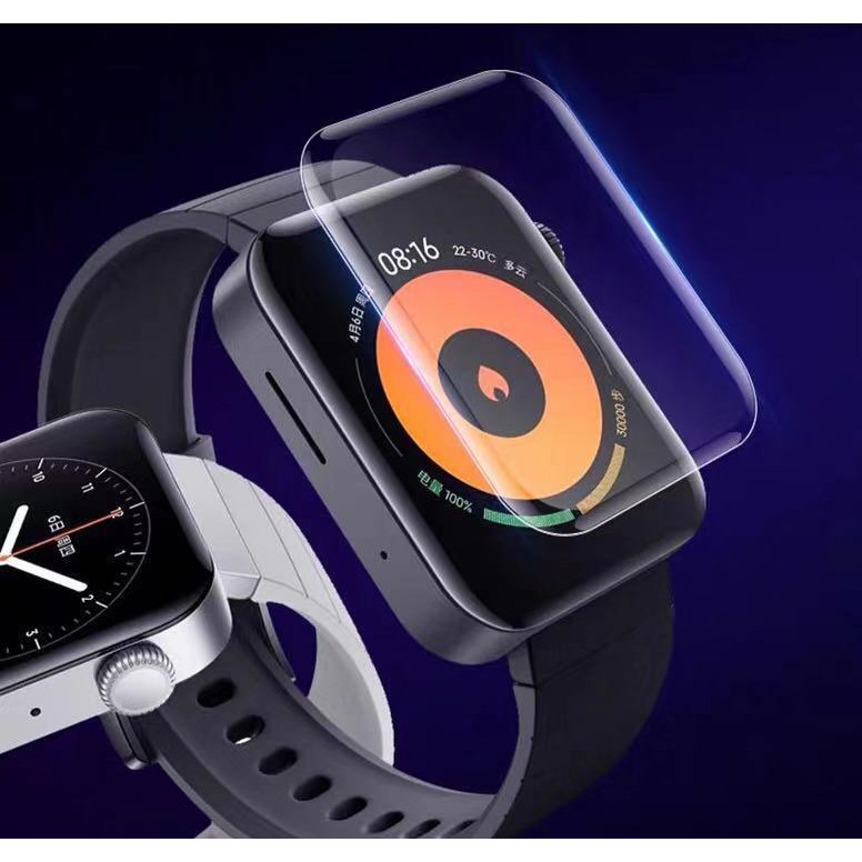 Pelindung Layar Bahan Tpu Anti Pecah Untuk Xiaomi Mi Smart Watch