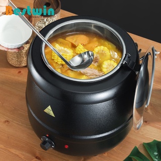 Wadah Soup Prasmanan / Electric Soup Warmer 10L - Pemanas Soup 10L TUTUP STAINLESS Listrik