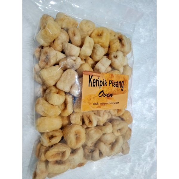 KERIPIK PISANG OVEN CRISPY RASA MANIS 500gr