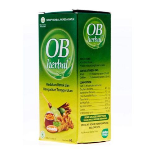 Ob Herbal Antangin Syrup 60ml