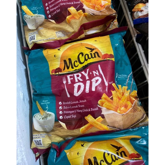 McCain fry n dip skin Mc Cain fry n dip skin 400gr