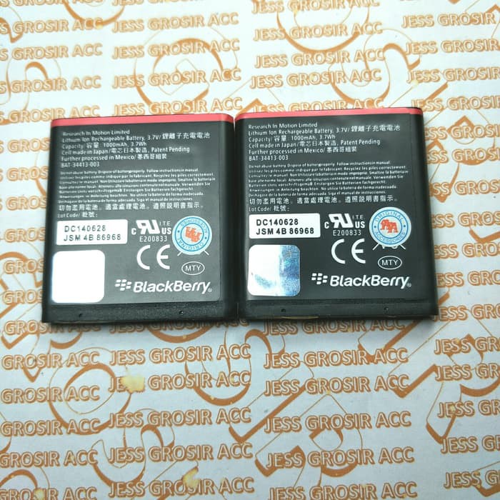 Baterai Battery Original BLACKBERRY BB 9350 , 9360 Apollo EM1 , E-M1