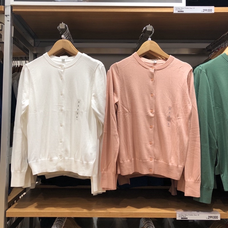 Jual CARDIGAN LENGAN PANJANG UNIQLO / CARDIGAN UNIQLO / CARDIGAN UV