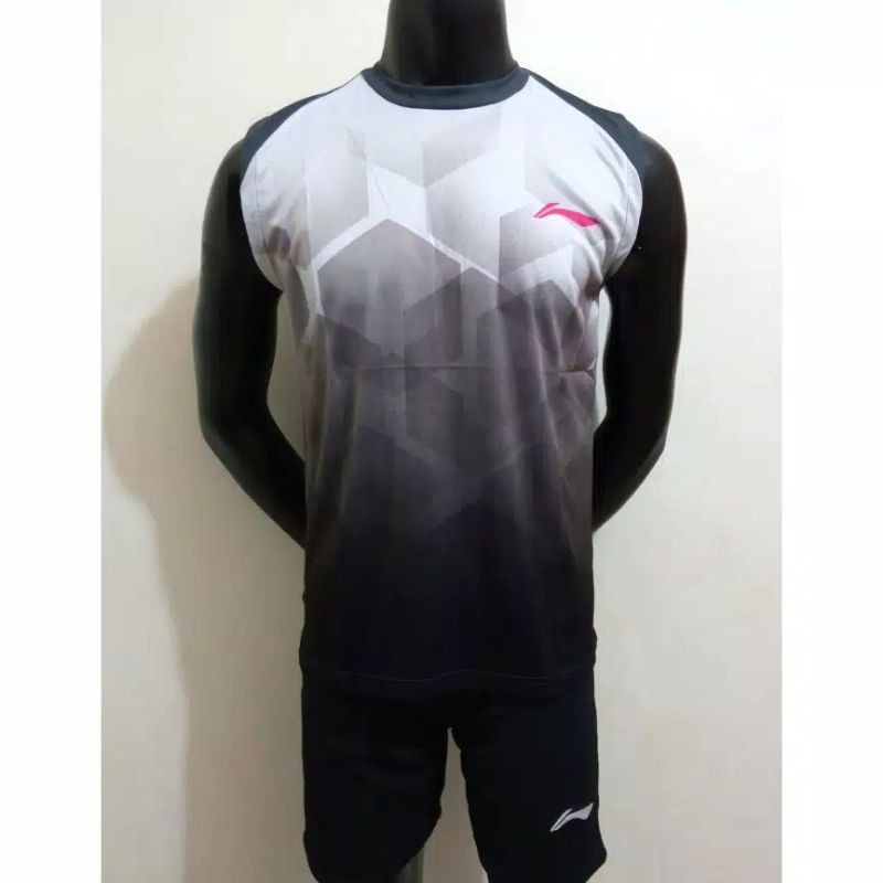 BAJU SETELAN SINGLET BADMINTON/BADMINTON L148P