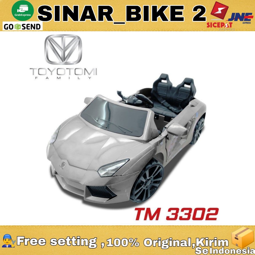 Mainan Mobil Aki Anak FAMILY LAMBORGHINI Toyotomi TM-3302