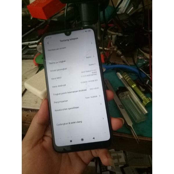 REDMI 7 WIFI ONLY