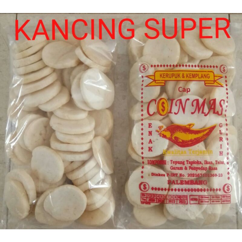 

KERUPUK KANCING SUPER 250 gr