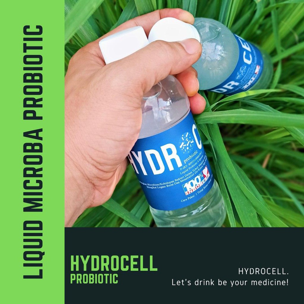 Liquid Microba Hydrocell Probiotik Original 250ml