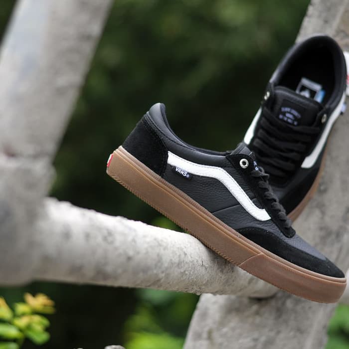VANS Gilbert Crockett Pro Black White Gum Skate Shoes Sneaker