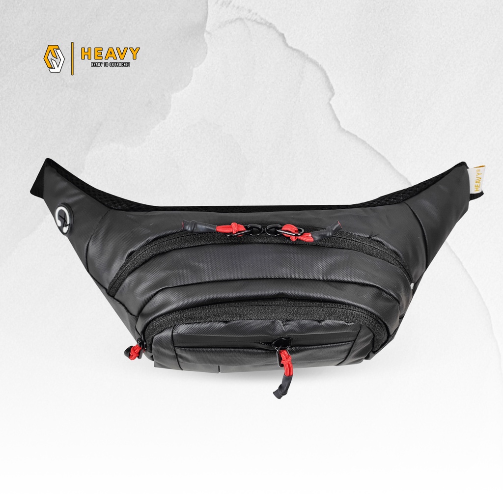 Waistbag Heavy Waterproof - Tas Pria - Tas Pinggang Pria Heavy Tahan Air