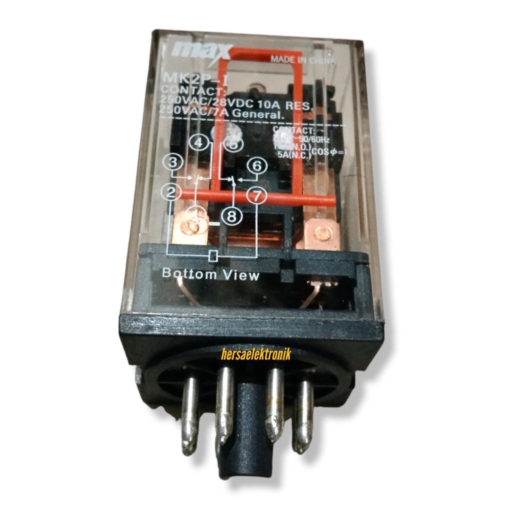 relay MK2P-I 8 pin 10 amper 220vac