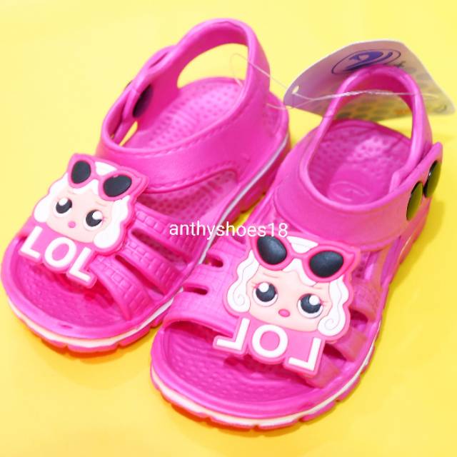 *NEW* Sandal Tali Dulux 155 LOL Sandal Anak Bayi Perempuan