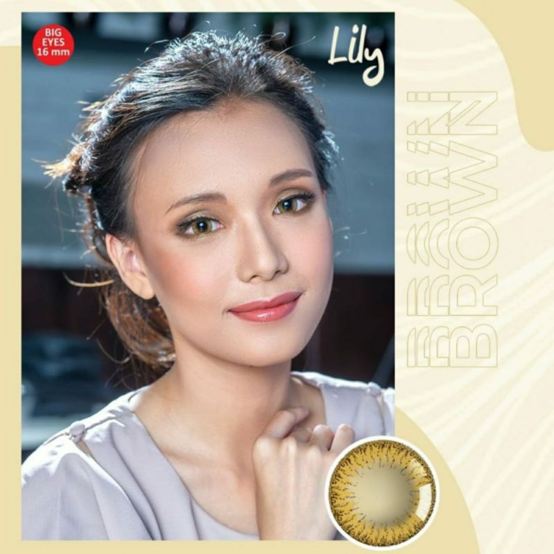 Softlens LILY by IRISLAB 16 MM Softlen Soflen Soflens Warna NORMAL