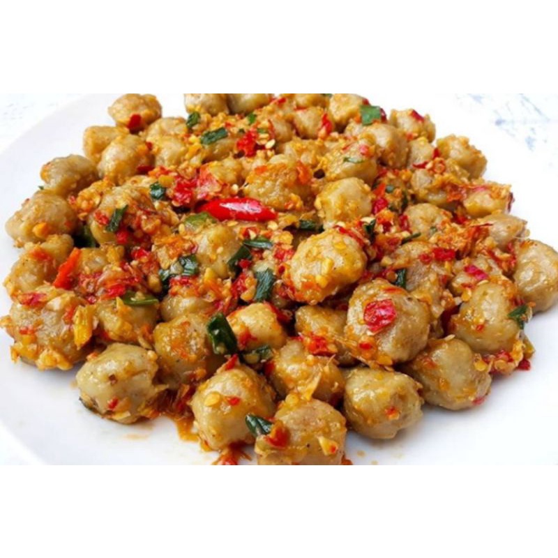 

BaksoPentolSeuhah,MakroniBantatDaunJeruk,BasrengPedasDaunJeruk250g
