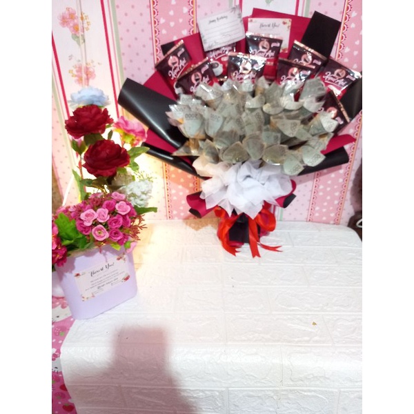 Bucket kopi dan uang buket jumbo