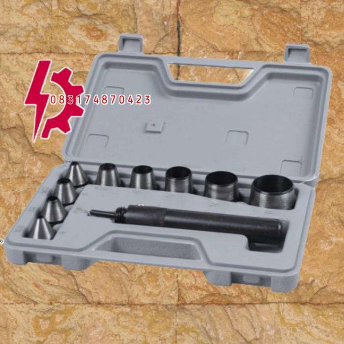 

Delia | Gasket Punch Set Plong 10 Pcs Sands Alat Pembolong Kulit