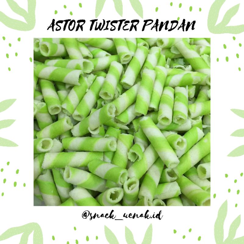 

SNACK KILOAN ASTOR MINI TWISTER PANDAN 500 GRAM | CEMILAN MURAH MAKASSAR