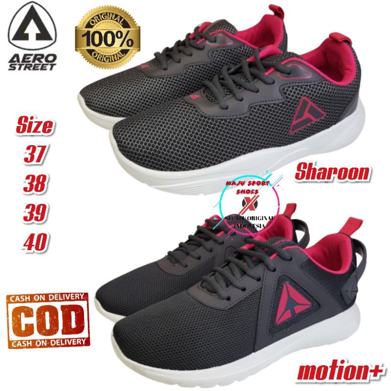 AEROSTREET MATION+ SHARRON - SEPATU SNEAKERS OLAHRAGA CASUAL PEREMPUAN