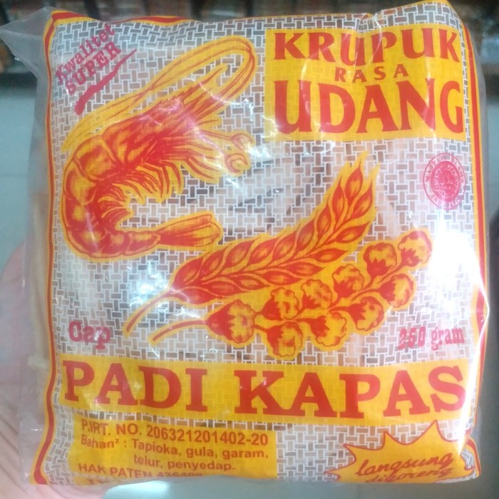 

Q0121Sa Kerupuk Padi Kapas Stik - Udang D5qs44