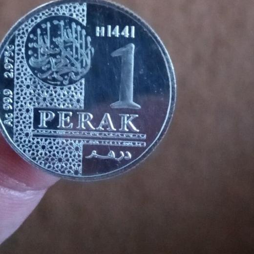 ❉ Koin 1 Dirham Perak ♠