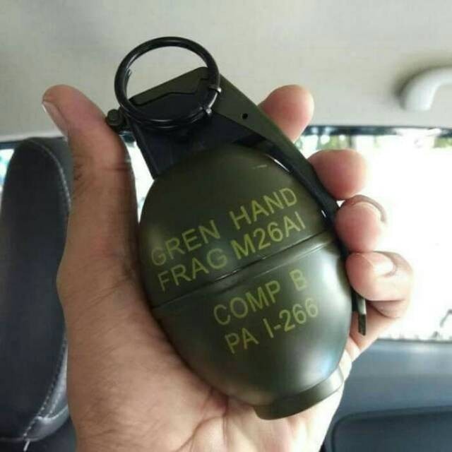 Asbak Granat 2902-2 Plus Korek Gas Unik Bahan Besi